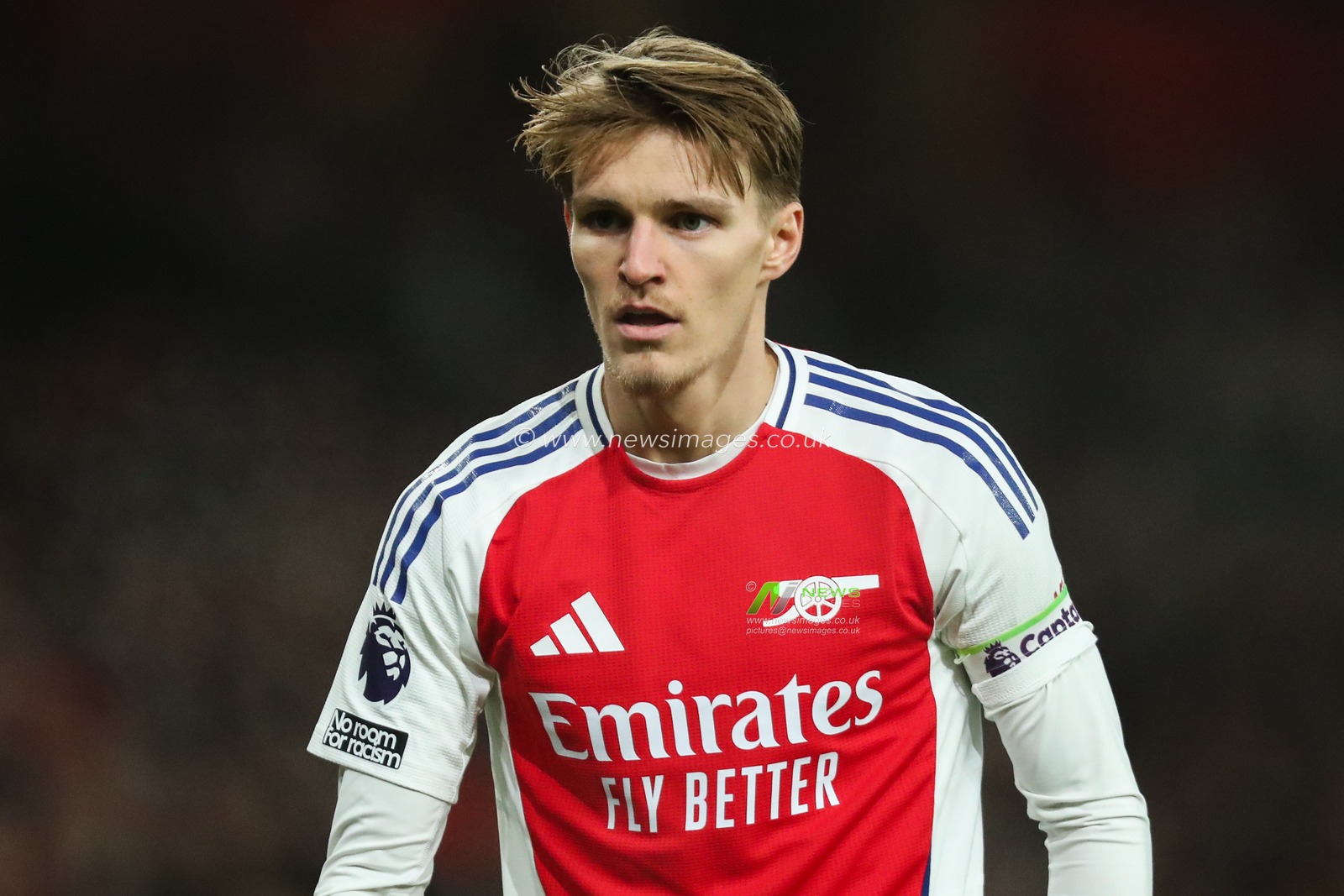 Martin Ã˜degaard of Arsenal during the Premier League match Arsenal vs Ipswich Town at Emirates Stadium, London, United Kingdom, 27th December 2024

(Photo by Izzy Poles/News Images)