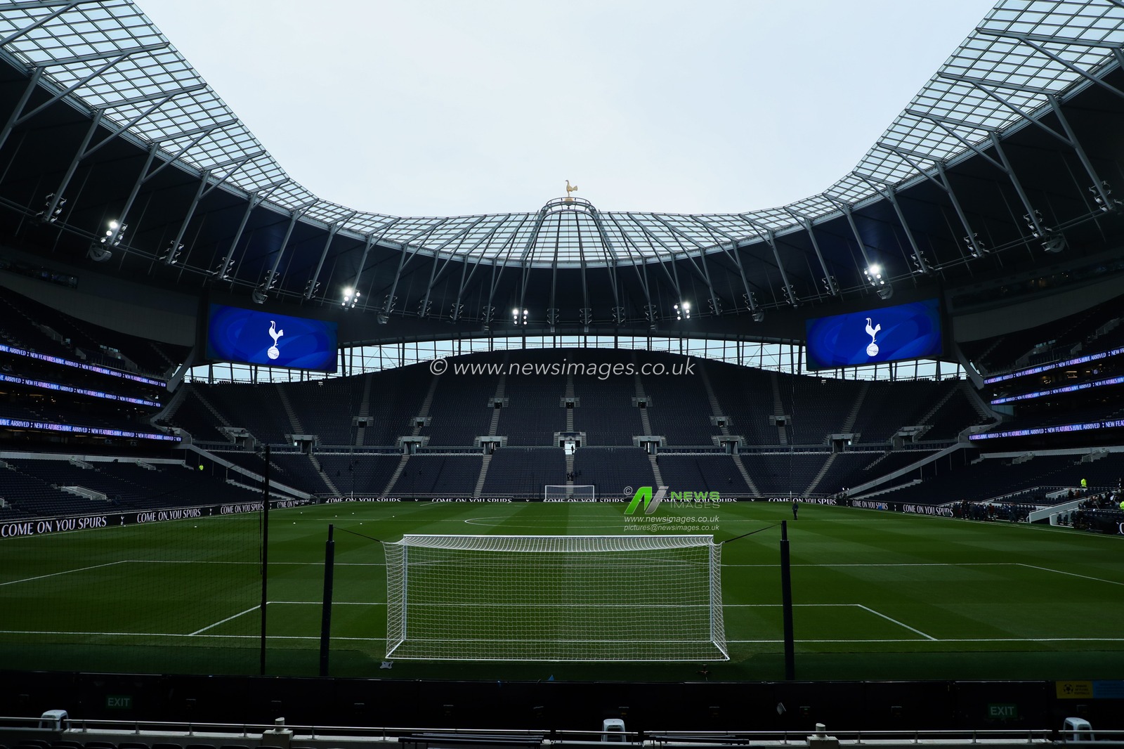 A general view of Tottenham Hotspur Stadium prior to the Premier League match Tottenham Hotspur vs Ipswich Town at Tottenham Hotspur Stadium, London, United Kingdom, 10th November 2024

(Photo by Izzy Poles/News Images)