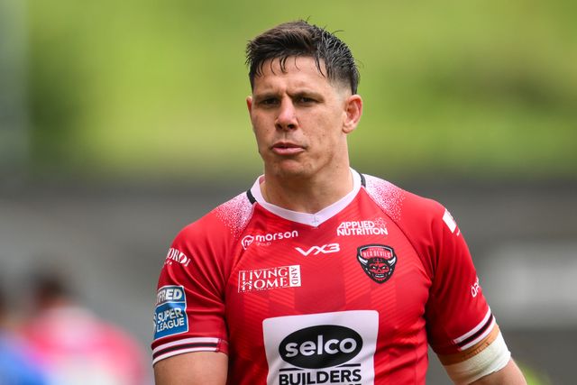 Shane Wright of Salford Red Devils during the Betfred Super League Round 16 match Salford Red Devils vs Hull FC at Salford Community Stadium, Eccles, United Kingdom, 7th July 2024

(Photo by Craig Thomas/News Images)