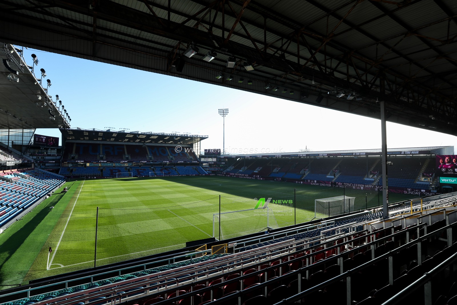 General view of Turf Moor ahead of the Emirates FA Cup Third Round match Burnley vs Millwall at Turf Moor, Burnley, United Kingdom, 10th January 2026

(Photo by Jorge Horsted/News Images)