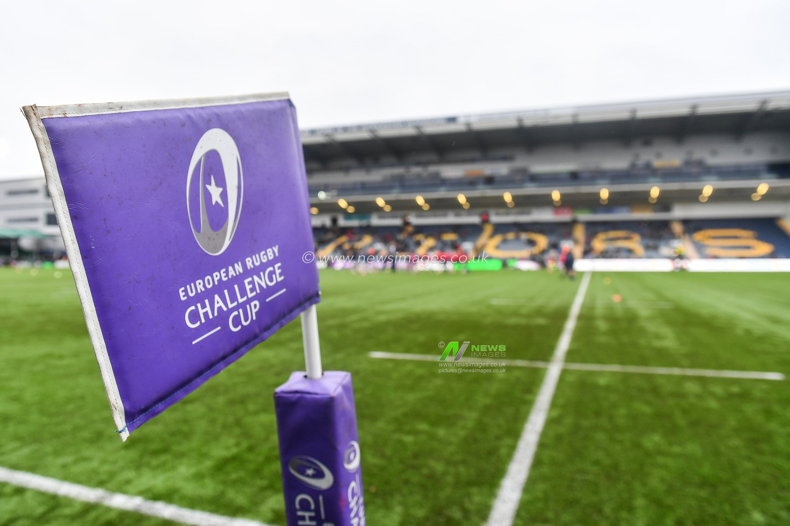 19th January 2019, Sixways Stadium, Worcester, England; European Challenge Cup, Worcester vs Stade Francais ; European Rugby Challenge Cup branded flag at Sixways stadium


Credit: Craig Thomas/news Images