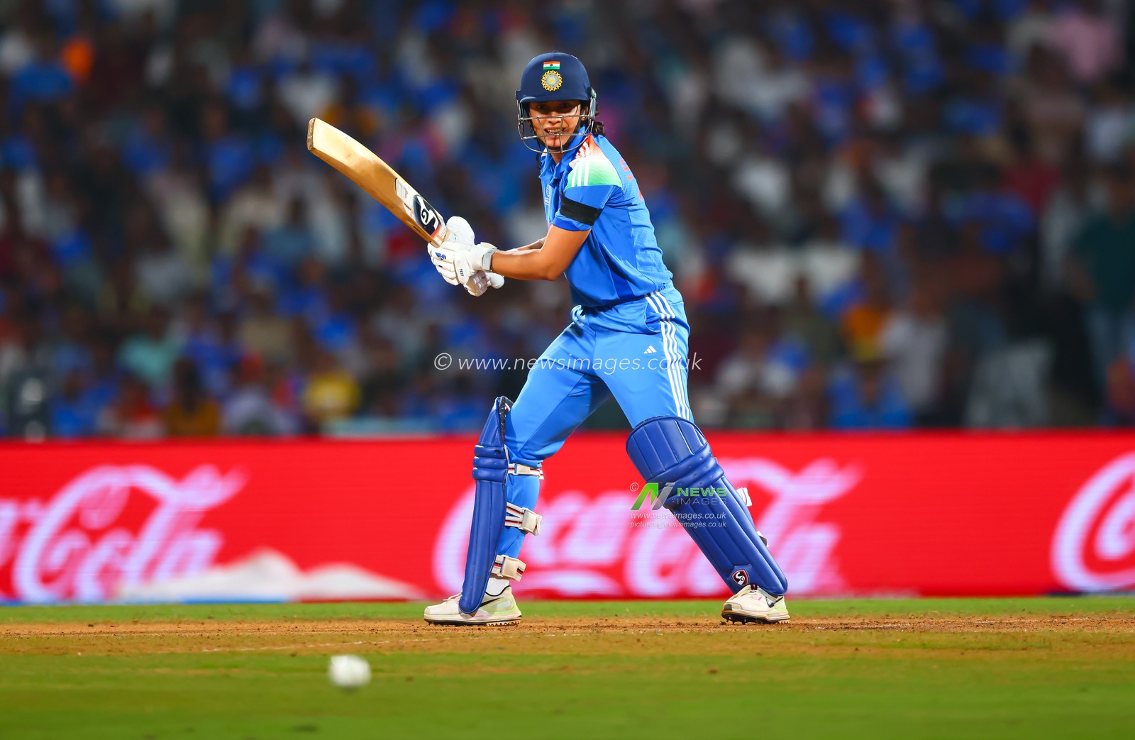 Smriti Mandhana  of India during the ICC Women's ODI Cricket World Cup Semi Final match India vs Australia at Dr. D.Y. Patil Sports Academy, Navi Mumbai, India, 30th October 2025

(Photo by Shubhajit Roy Karmakar/News Images)