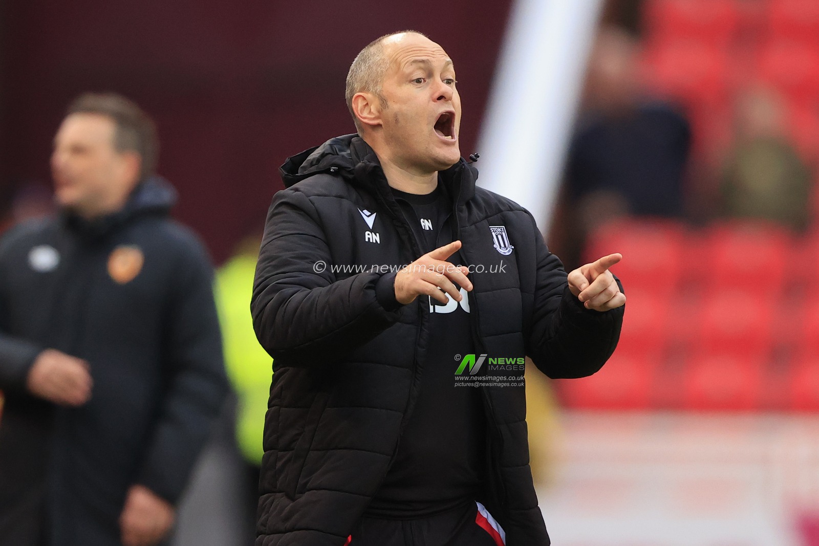 Alex Neil the Stoke City manager on the sidelines during the Sky Bet Championship match Stoke City vs Hull City at Bet365 Stadium, Stoke-on-Trent, United Kingdom, 11th February 2023

(Photo by Conor Molloy/News Images)
