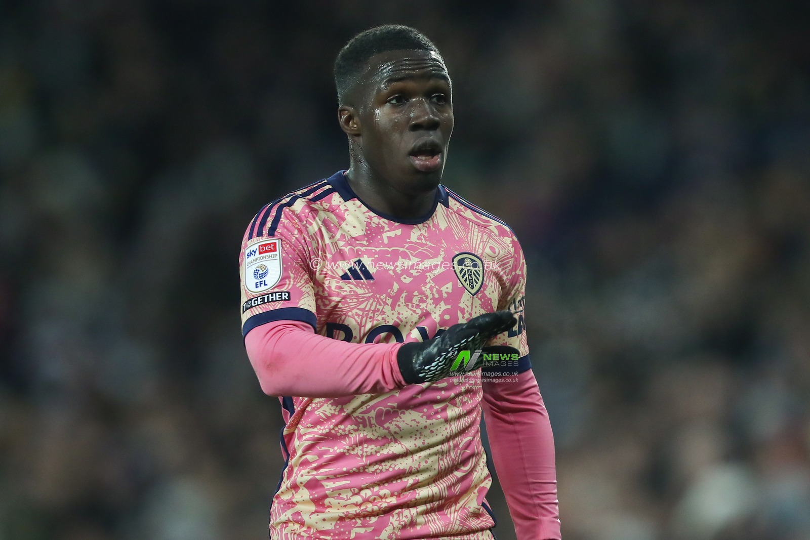 Wilfried Gnonto #29 of Leeds United during the Sky Bet Championship match West Bromwich Albion vs Leeds United at The Hawthorns, West Bromwich, United Kingdom, 29th December 2023

(Photo by Gareth Evans/News Images)