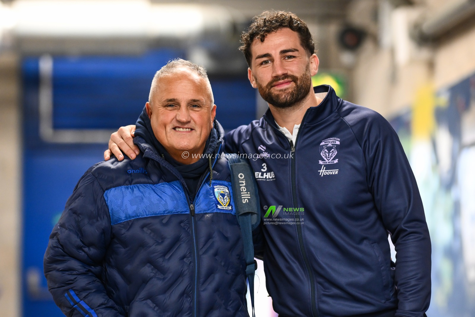 Toby King of Warrington Wolves arrives ahead of his Testimonial match Warrington Wolves vs Leigh Leopards at Halliwell Jones Stadium, Warrington, United Kingdom, 1st February 2025

(Photo by Craig Thomas/News Images)