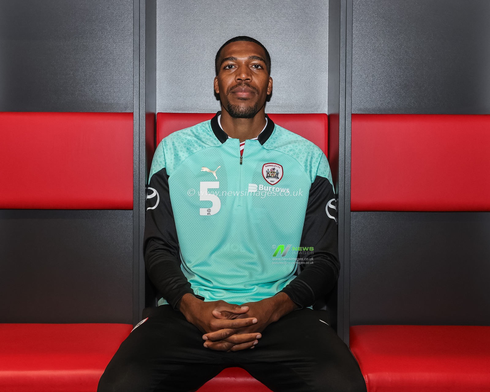 Donovan Pines signs for Barnsley FC on a free until 2025 transfer for at Oakwell, Barnsley, United Kingdom, 13th January 2024

(Photo by Mark Cosgrove/News Images)