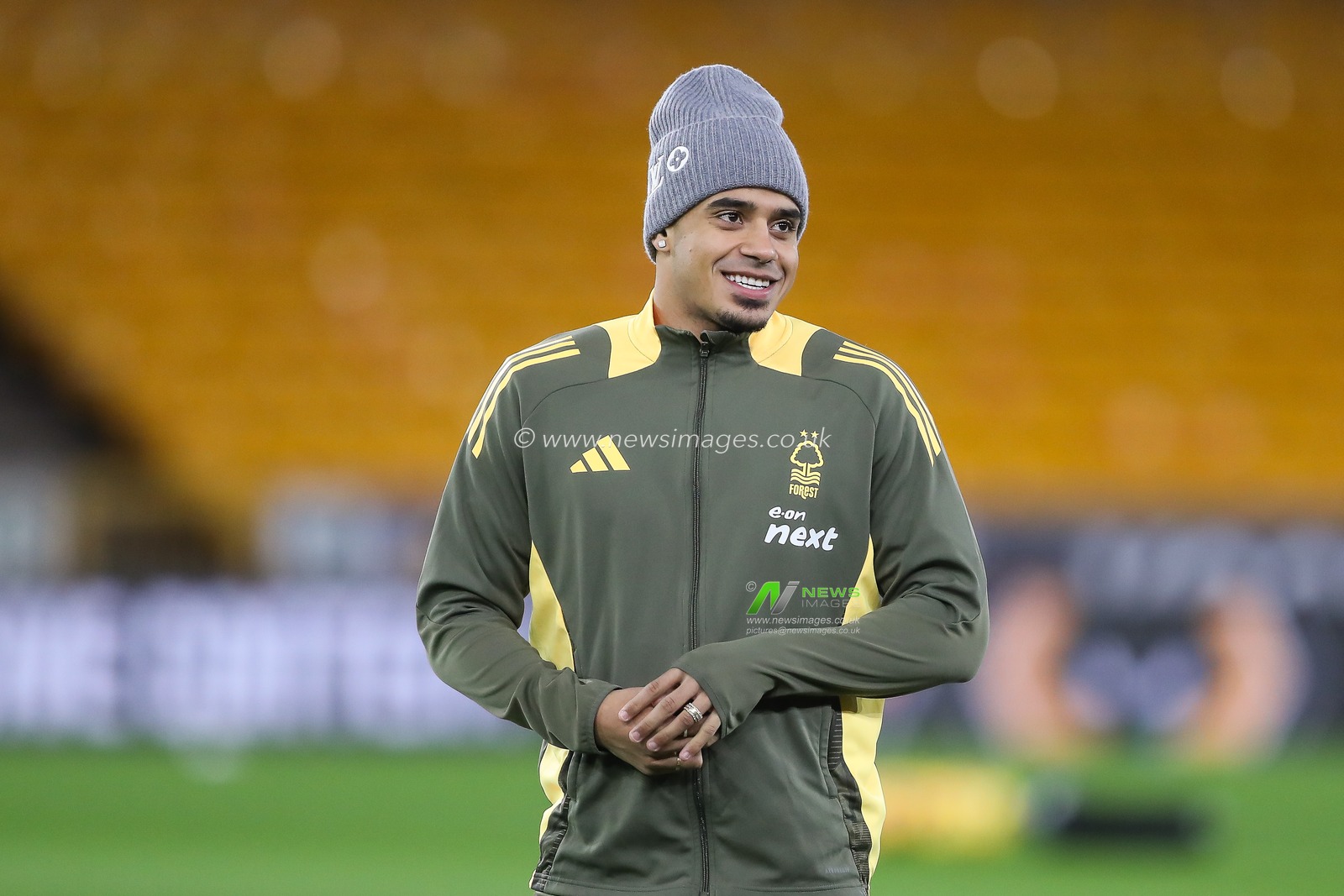 Murillo of Nottingham Forest arrives ahead of the Premier League match Wolverhampton Wanderers vs Nottingham Forest at Molineux, Wolverhampton, United Kingdom, 6th January 2025

(Photo by Gareth Evans/News Images)