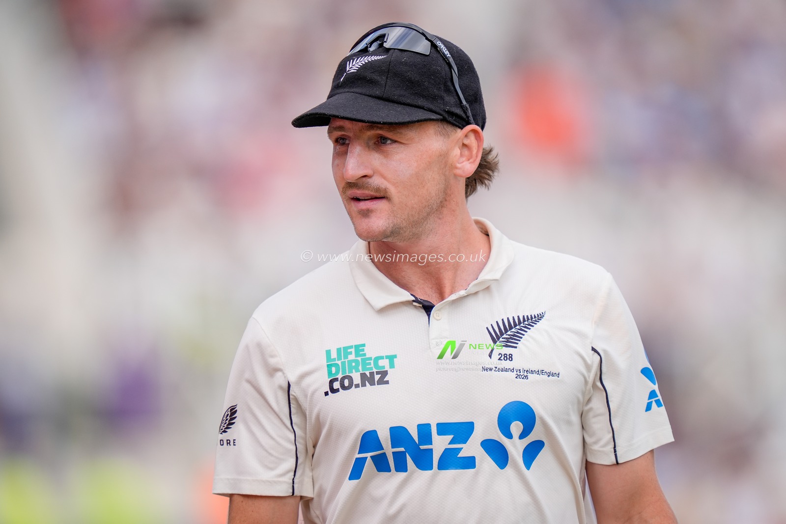 Nathan Smith of New Zealand during the 3rd Rothesay Test Match Day 4 match England vs New Zealand at Trent Bridge, Nottingham, United Kingdom on 28 June 2026

(Photo by Maynard Manyowa/News Images)