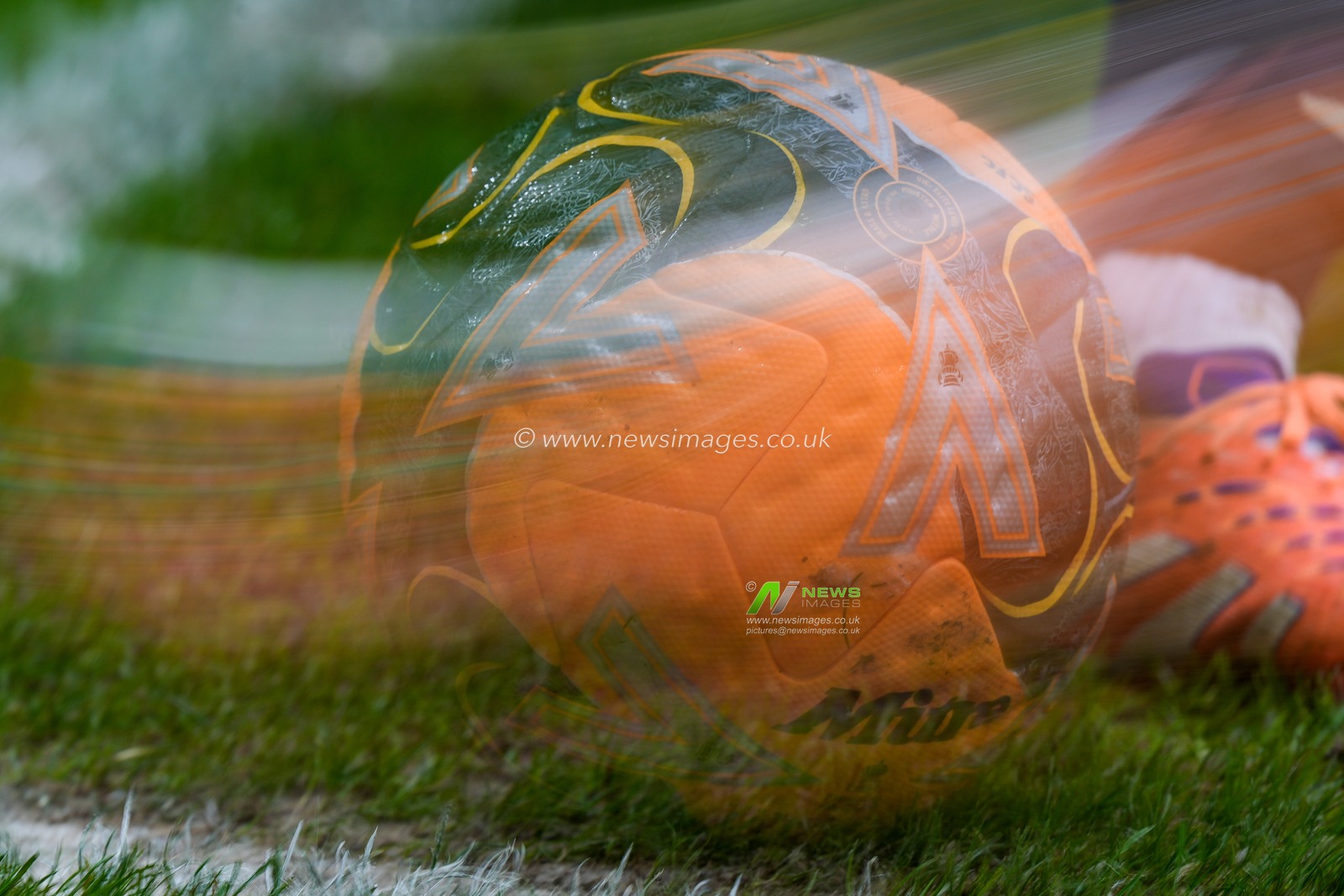 FA Cup match ball during the Emirates FA Cup 4th Round  match Stoke City vs Fulham at Bet365 Stadium, Stoke On Trent, United Kingdom on 15 February 2026

(Photo by Maynard Manyowa/News Images)