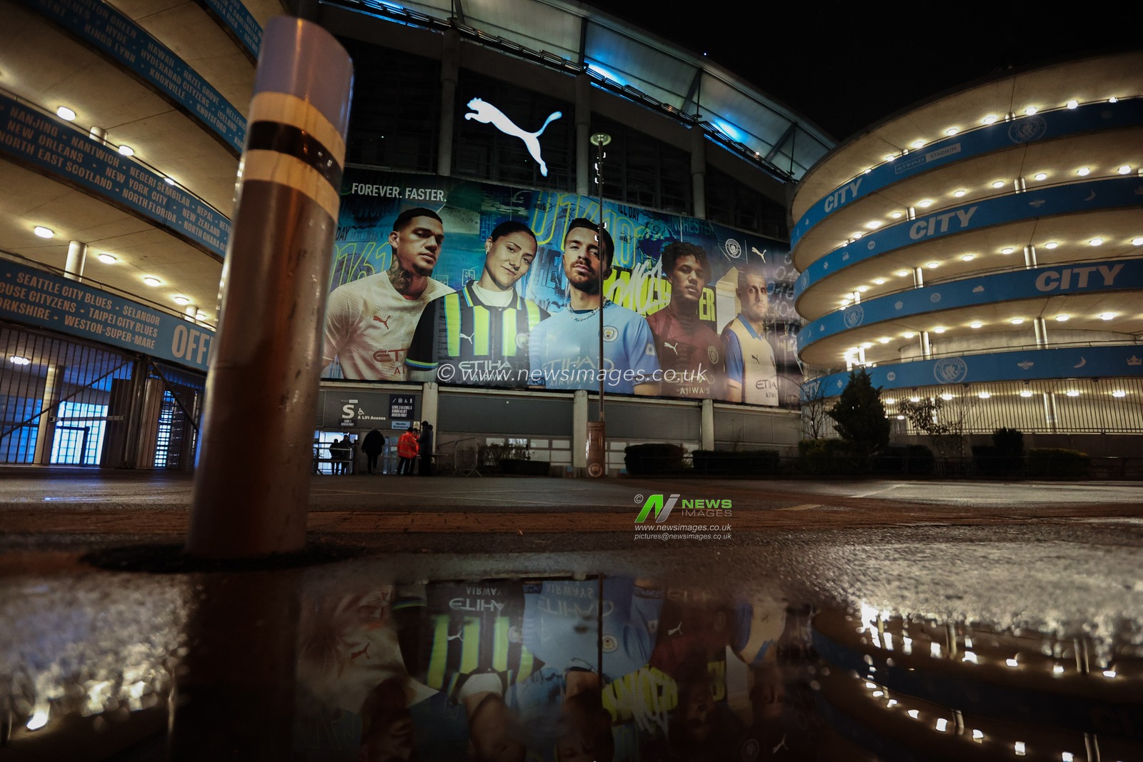 A general view of the Etihad during the Premier League match Manchester City vs Nottingham Forest at Etihad Stadium, Manchester, United Kingdom, 4th December 2024

(Photo by Alfie Cosgrove/News Images)