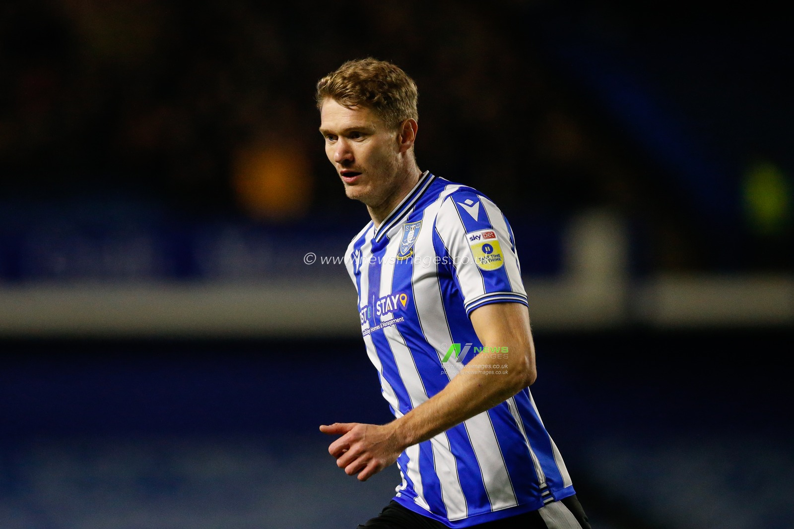 Michael Smith #24 of Sheffield Wednesday during the Sky Bet League 1 match Sheffield Wednesday vs Port Vale at Hillsborough, Sheffield, United Kingdom, 29th December 2022

(Photo by Ben Early/News Images)