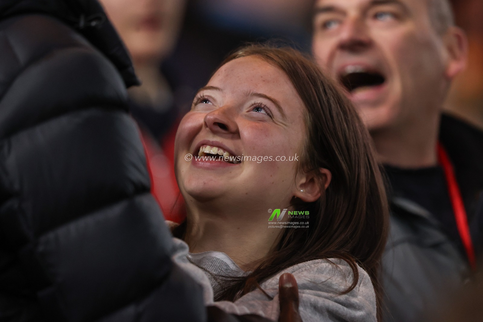 Middlesbrough fans celebrate as Emmanuel Latte Lath of Middlesbrough scores to make it 1-0 during the Sky Bet Championship match Middlesbrough vs Sheffield United at Riverside Stadium, Middlesbrough, United Kingdom, 23rd October 2024

(Photo by Alfie Cosgrove/News Images)