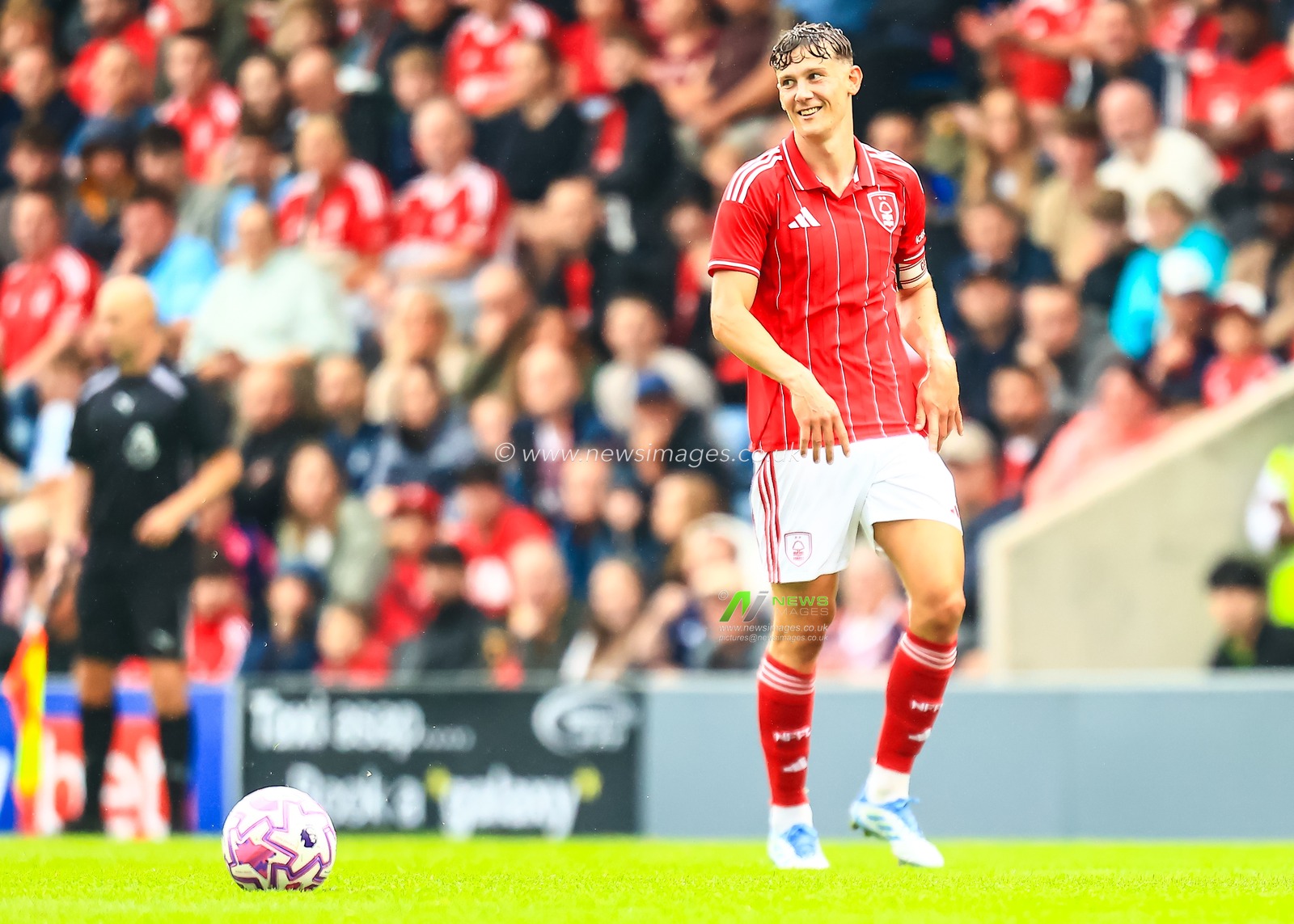 Ryan Yates of Nottingham Forest during the Pre-season friendly match Nottingham Forest vs Monaco at SMH Group Stadiumact Stadium, Chesterfield, United Kingdom, 19th July 2025

(Photo by Richard Bierton/News Images)