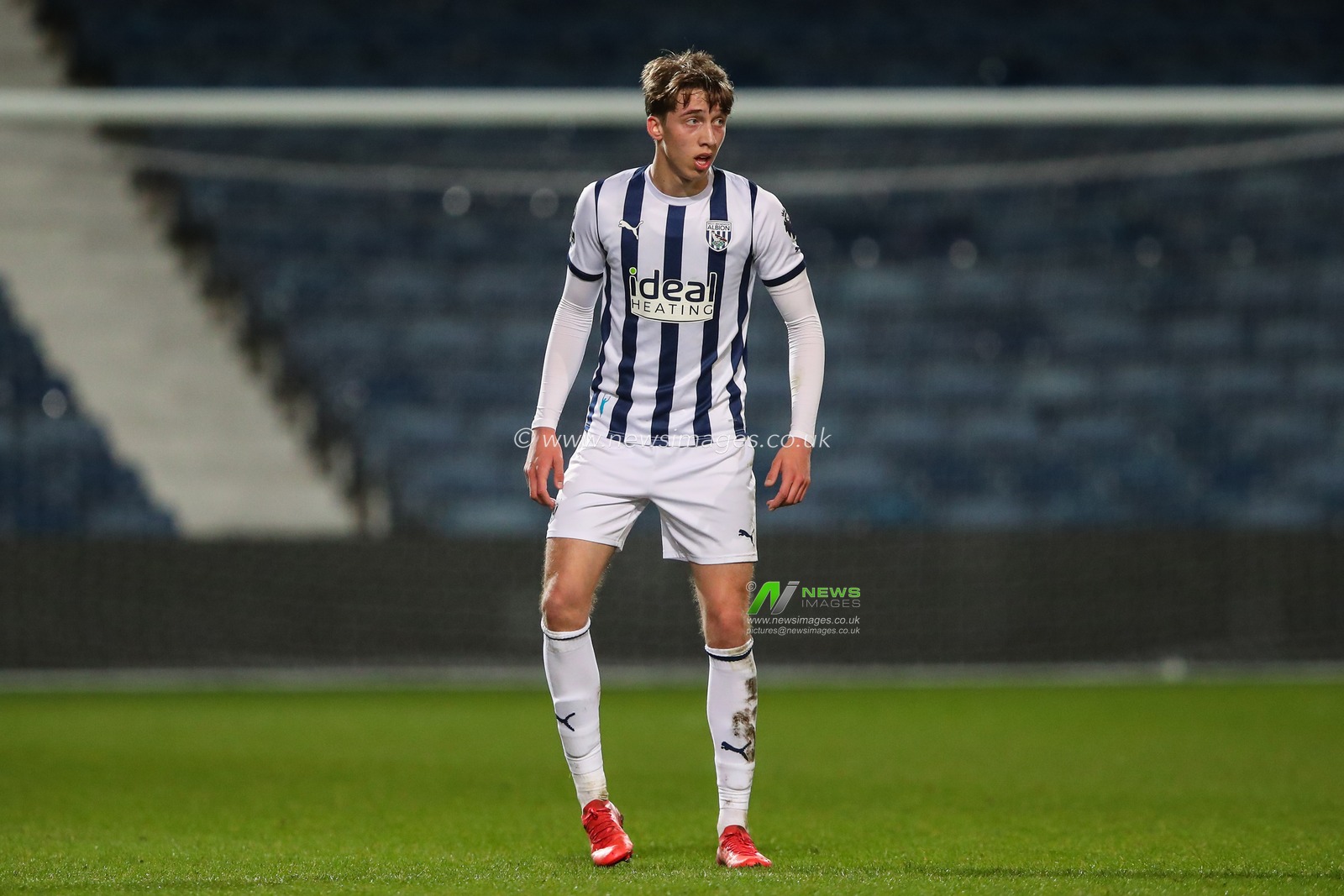 Harry Whitwell of West Bromwich Albion during the Premier League 2 U23 match West Bromwich Albion vs Manchester United at The Hawthorns, West Bromwich, United Kingdom, 18th March 2024

(Photo by Gareth Evans/News Images)