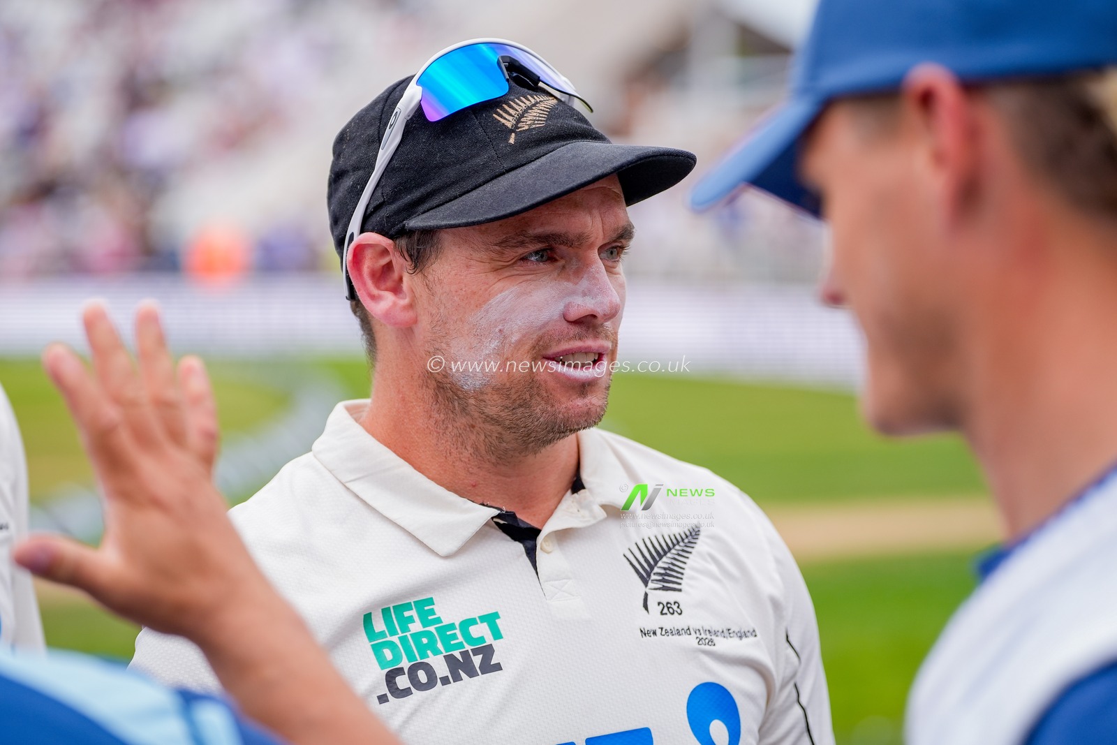 New Zealand captain Tom Latham at the end of the match during the 3rd Rothesay Test Match Day 5 match England vs New Zealand at Trent Bridge, Nottingham, United Kingdom on 29 June 2026

(Photo by Maynard Manyowa/News Images)