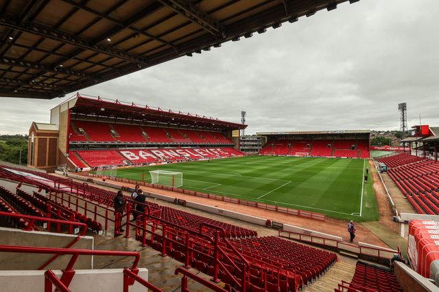 A general view of Oakwell ahead of the Sky Bet League One match Barnsley vs Bromley at Oakwell, Barnsley, United Kingdom on 15 August 2026

(Photo by Alfie Cosgrove/News Images)