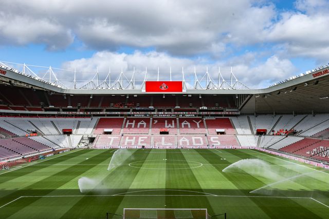 A general view of Stadium of Light ahead of the Premier League match Sunderland vs Tottenham Hotspur at Stadium Of Light, Sunderland, United Kingdom on 12 April 2026

(Photo by Alfie Cosgrove/News Images)
