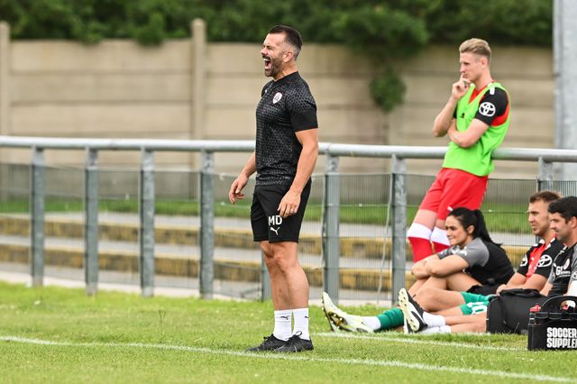 Pre-season friendly AFC Fylde v Barnsley