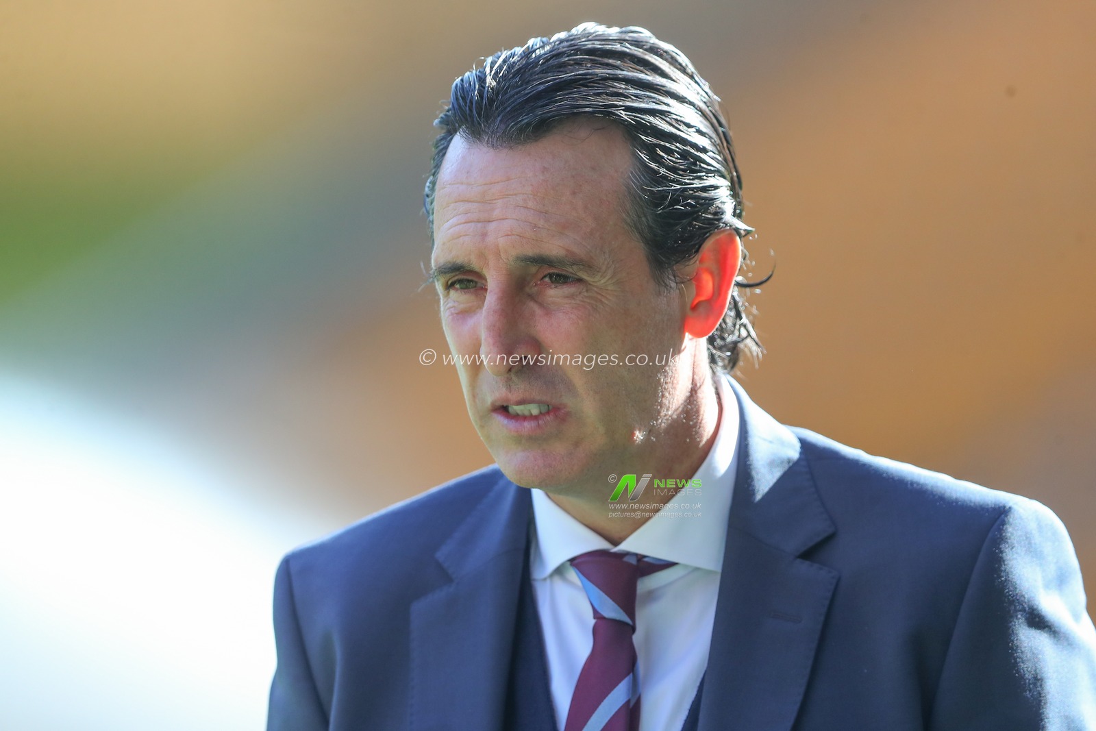 Unai Emery manager of Aston Villa arrives ahead of the Premier League match Wolverhampton Wanderers vs Aston Villa at Molineux, Wolverhampton, United Kingdom, 8th October 2023

(Photo by Gareth Evans/News Images)