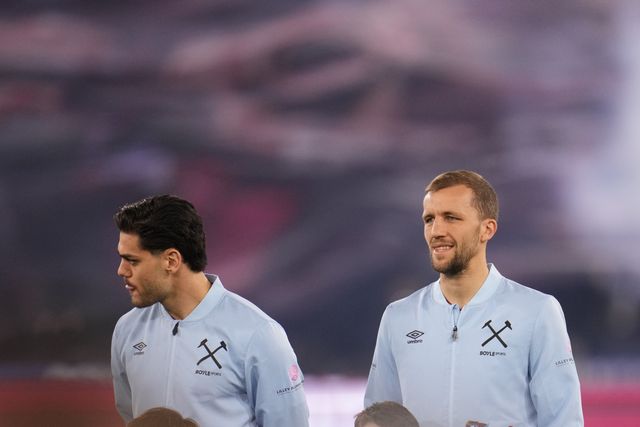 during the Premier League match West Ham United vs Manchester City at London Stadium, London, United Kingdom on 14 March 2026

(Photo by Harvey Murphy/News Images)