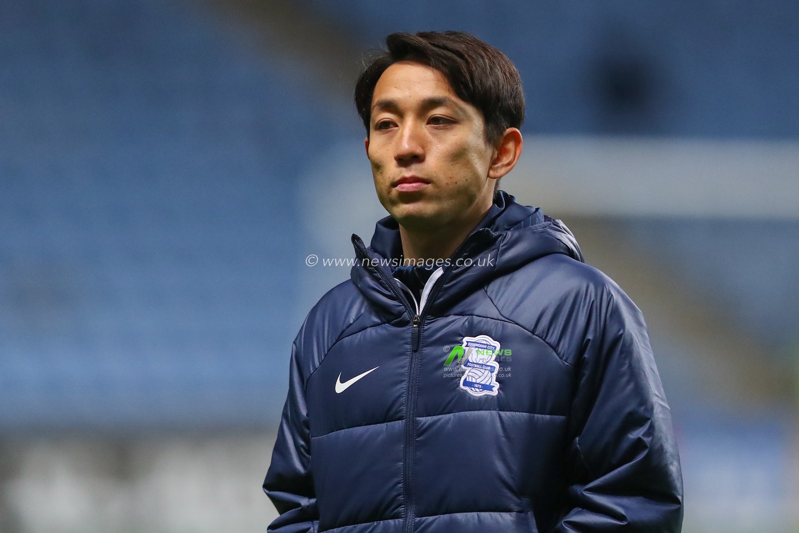 Koji Miyoshi #11 of Birmingham City arrives ahead of the Sky Bet Championship match Coventry City vs Birmingham City at Coventry Building Society Arena, Coventry, United Kingdom, 8th December 2023

(Photo by Gareth Evans/News Images)