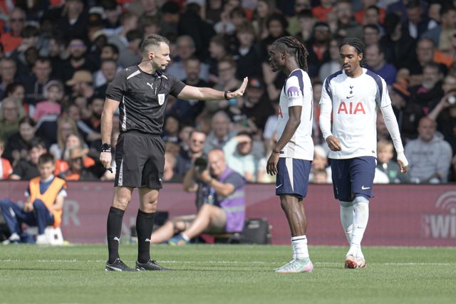 during the Pre-season friendly match Luton Town vs Tottenham Hotspur at Kenilworth Road, Luton, United Kingdom, 26th July 2025

(Photo by Harvey Murphy/News Images)
