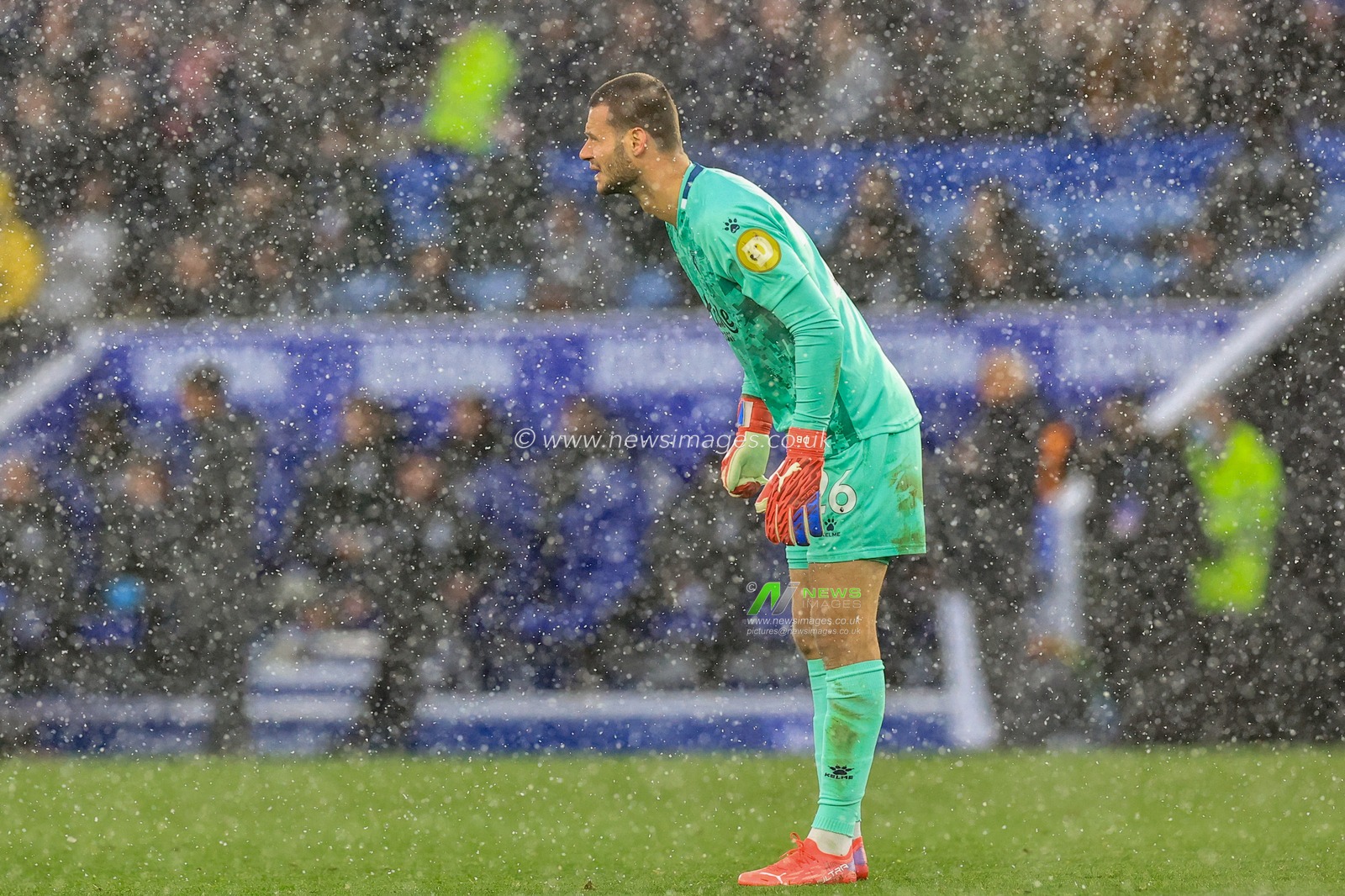 Daniel Bachmann #26 of Watford during the game