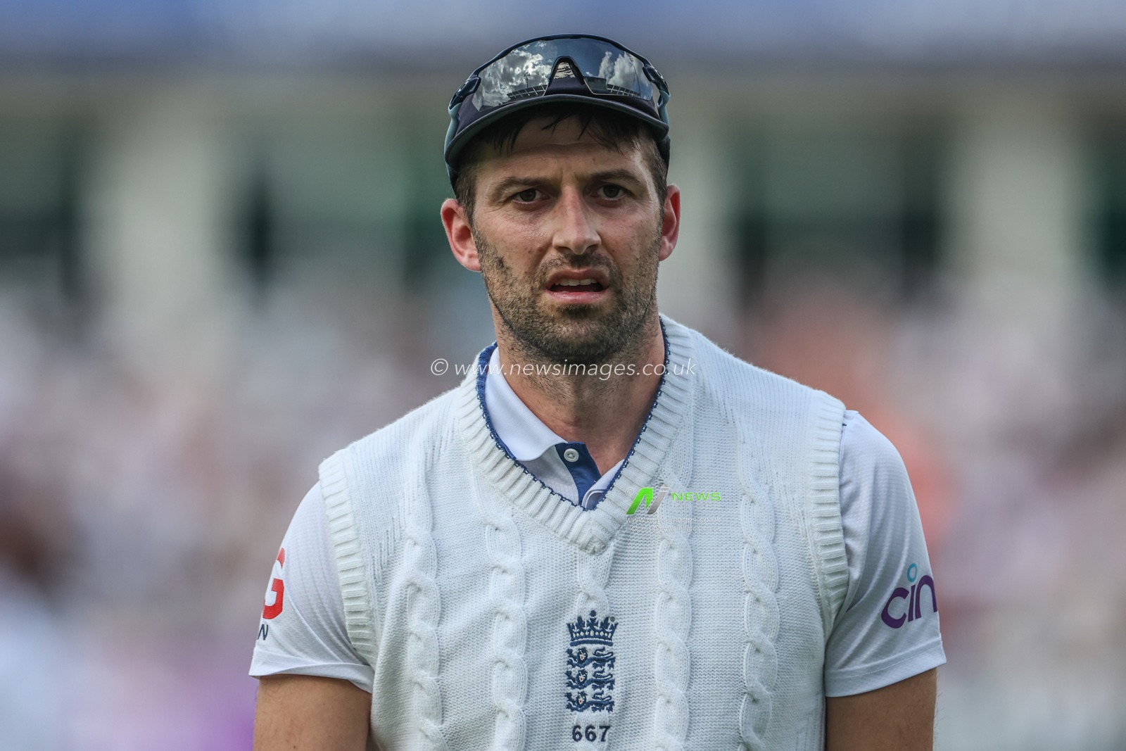 Mark Wood of England during the 3rd Rothesay Test Match Day One match England vs West Indies at Edgbaston, Birmingham, United Kingdom, 26th July 2024

(Photo by Mark Cosgrove/News Images)