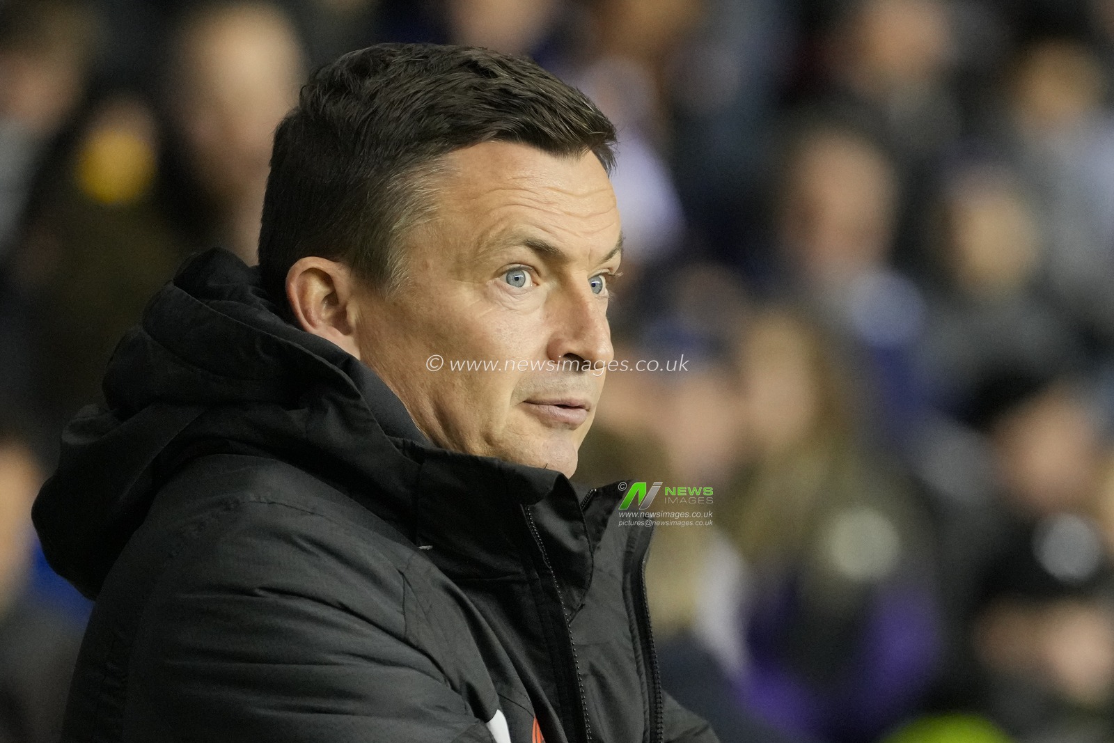 Paul Heckingbottom Manager of Sheffield United during the Sky Bet Championship match Wigan Athletic vs Sheffield United at DW Stadium, Wigan, United Kingdom, 19th December 2022

(Photo by Steve Flynn/News Images)