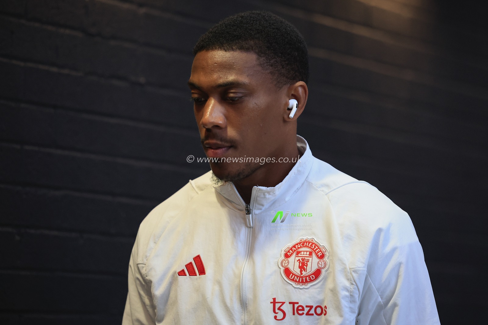 Anthony Martial #9 of Manchester United  arrives ahead of the Premier League match Burnley vs Manchester United at Turf Moor, Burnley, United Kingdom, 23rd September 2023

(Photo by Conor Molloy/News Images)