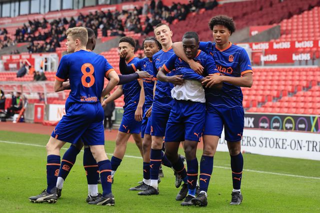 FA Youth Cup Third Round Proper Stoke City U18 v Blackpool U18