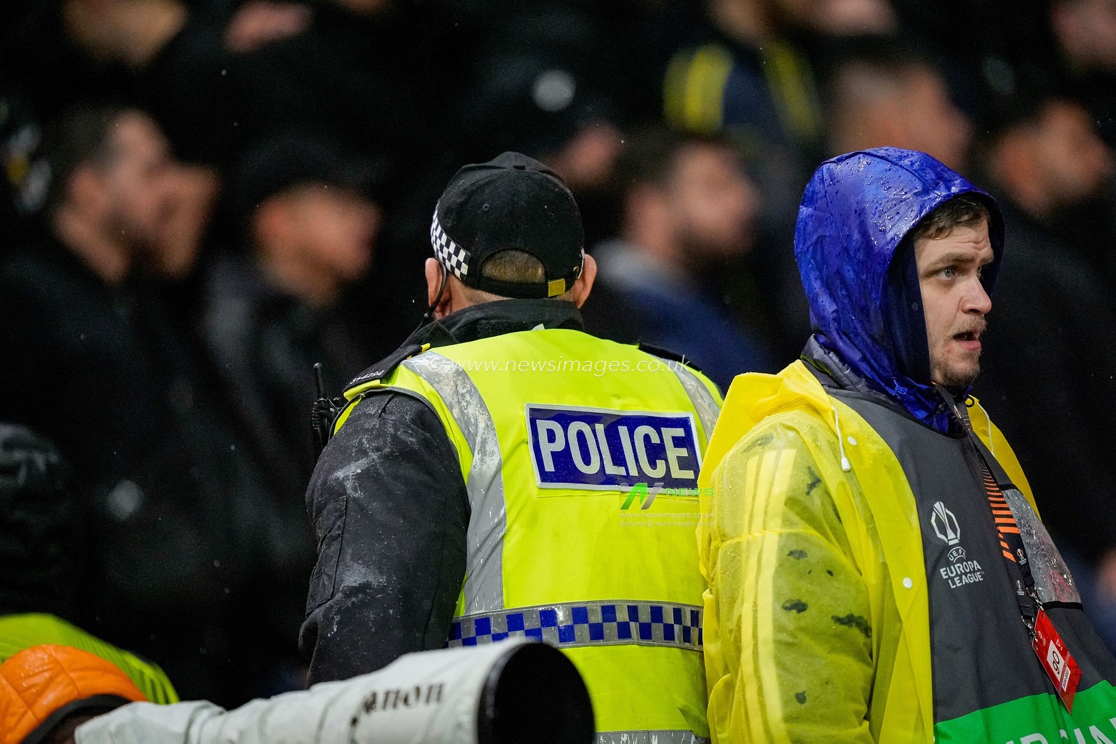 Police keep an eye on travelling fans during the UEFA Europa League 
Knockout Round Play-offs match Nottingham Forest vs Fenerbahce at City Ground, Nottingham, United Kingdom on 26 February 2026

(Photo by Maynard Manyowa/News Images)
