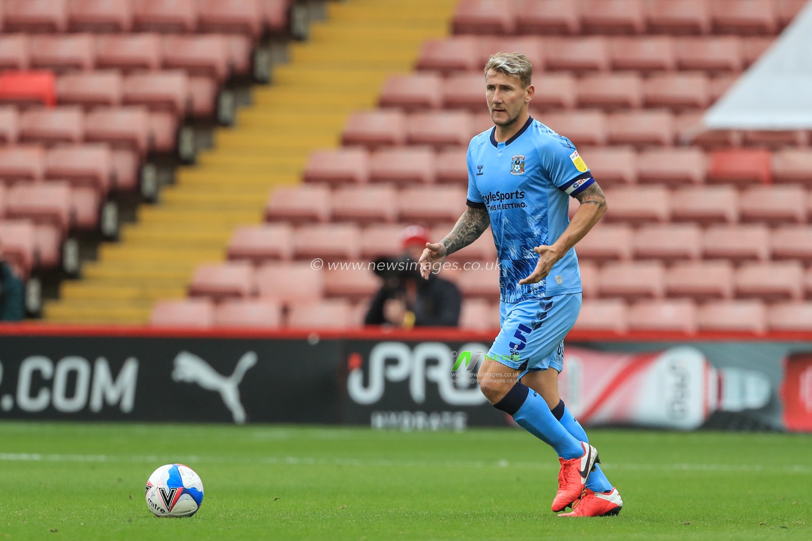 Kyle McFadzean (5) of Coventry City during the game