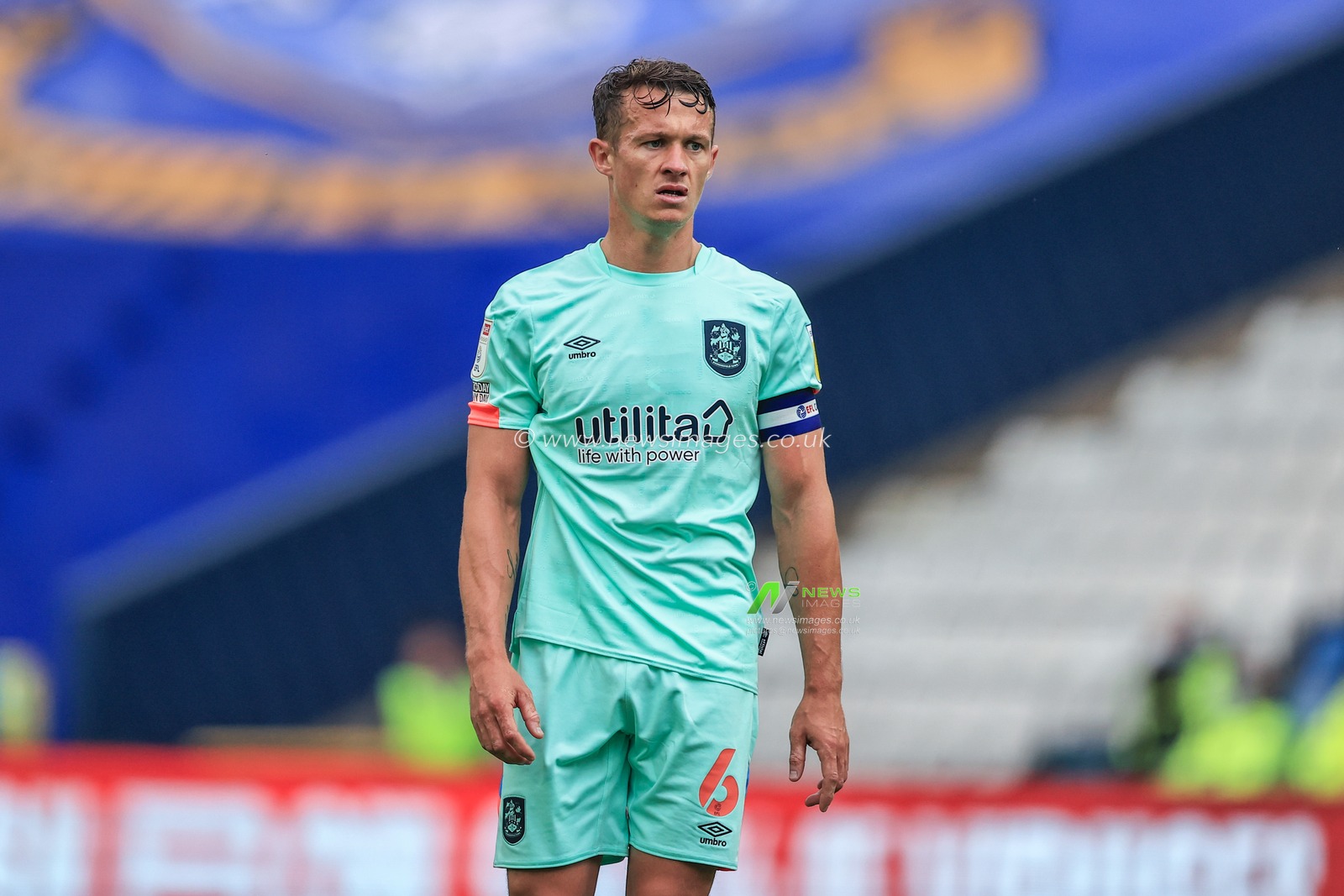 Jonathan Hogg #6 of Huddersfield Town during the game
