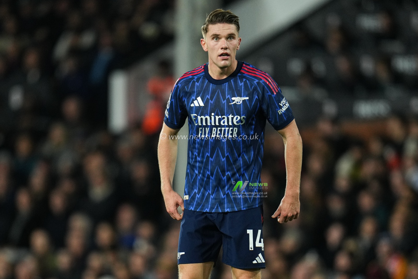 Viktor Gyokeres of Arsenal during the Premier League match Fulham vs Arsenal at Craven Cottage, London, United Kingdom, 18th October 2025

(Photo by Harvey Murphy/News Images)