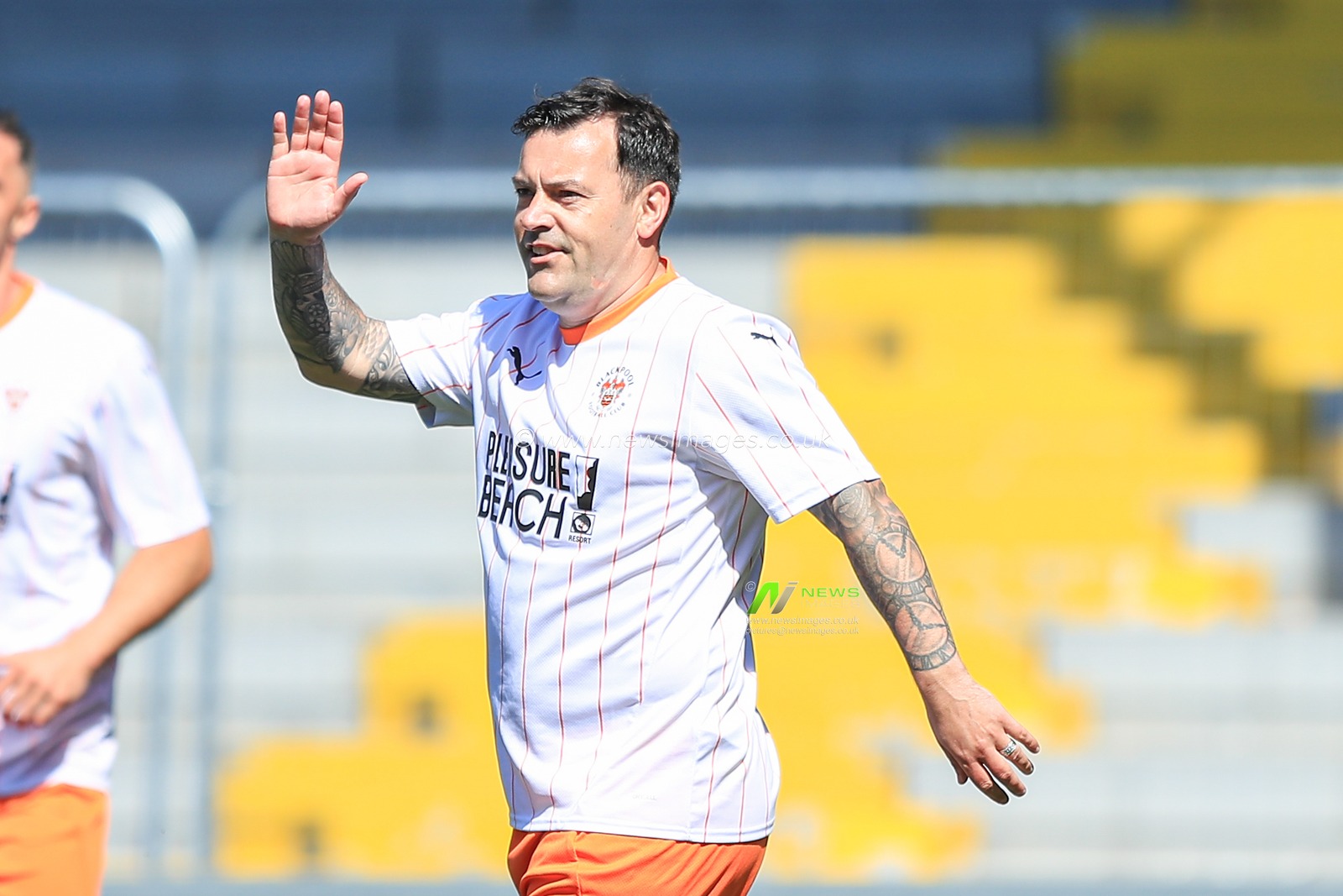 Blackpool Legends match match Blackpool vs Blackpool at Bloomfield Road, Blackpool, United Kingdom, 17th May 2025

(Photo by Jorge Horsted/News Images)