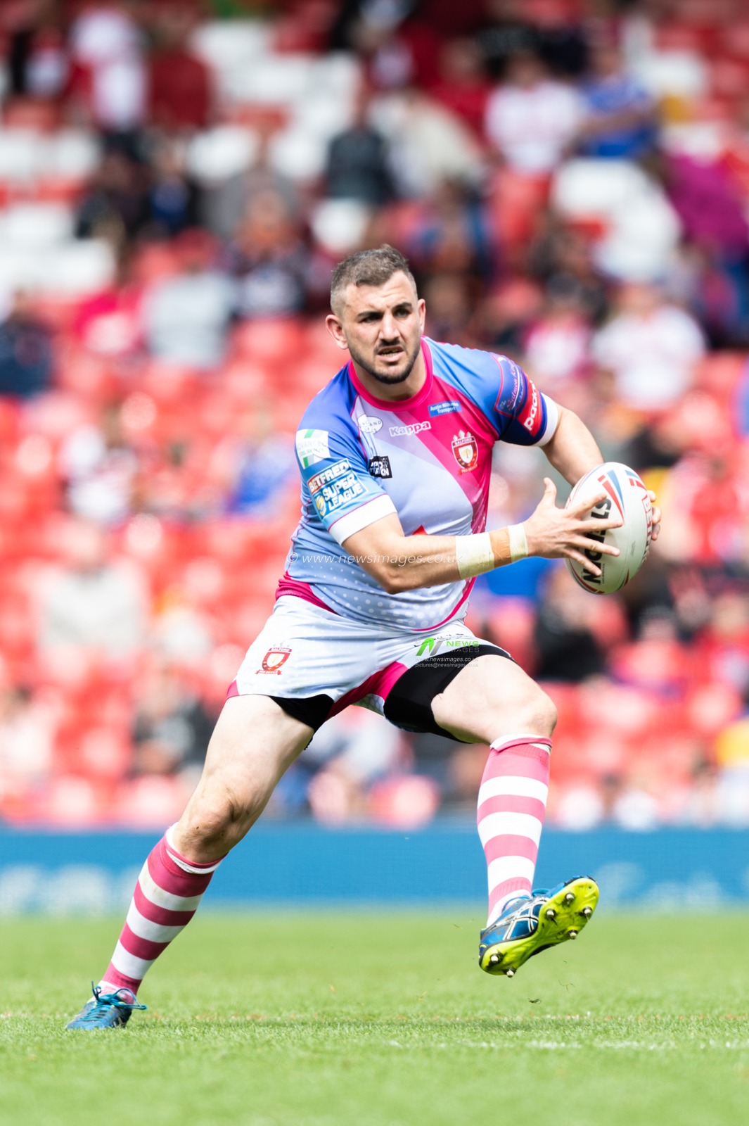 26th May 2019 , Anfield Stadium, Liverpool, England; Dacia Magic Weekend, Betfred Super League Round 16, Salford Red Devils vs Hull KR ; Adam Walker of Salford Red Devils 

Credit: Richard Long/News Images