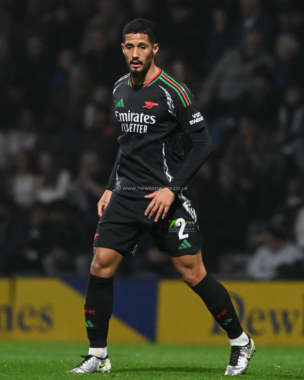 William Saliba of Arsenal during the Carabao Cup Last 16 match Preston North End vs Arsenal at Deepdale, Preston, United Kingdom, 30th October 2024

(Photo by Cody Froggatt/News Images)