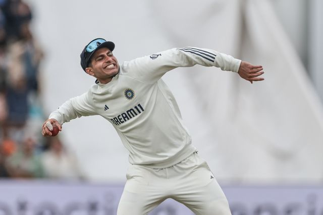 India captain Shubman Gill catches out Brydon Carse of England to win the test during the 2nd Rothesay Test Match day 5 England v India at Edgbaston, Birmingham, United Kingdom, 6th July 2025

(Photo by Mark Cosgrove/News Images)