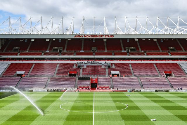 A general view of Stadium of Light ahead of the Premier League match Sunderland vs Tottenham Hotspur at Stadium Of Light, Sunderland, United Kingdom on 12 April 2026

(Photo by Alfie Cosgrove/News Images)