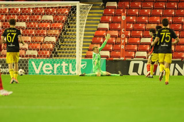 The Vertu Trophy Group D Barnsley v Manchester United U21