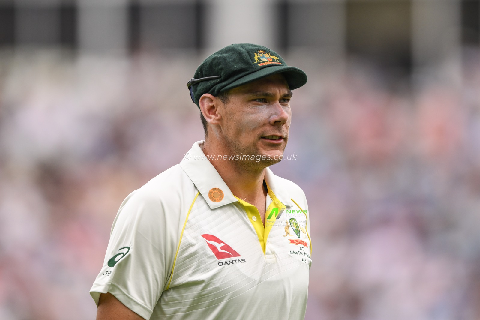 Scott Boland of Australia during the LV= Insurance Ashes First Test Series Day 3 England v Australia at Edgbaston, Birmingham, United Kingdom, 18th June 2023

(Photo by Craig Thomas/News Images)