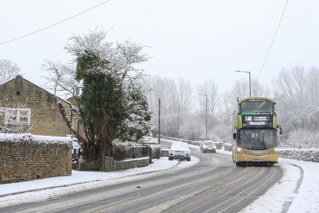 Snowfall in the North East