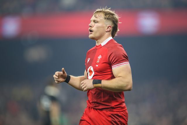 Blair Murray of Wales during the Quilter Nations Series 2025 match Wales vs New Zealand at Principality Stadium, Cardiff, United Kingdom, 22nd November 2025

(Photo by Andrew Lewis/News Images)

*** GER AUT SUI OUT ***