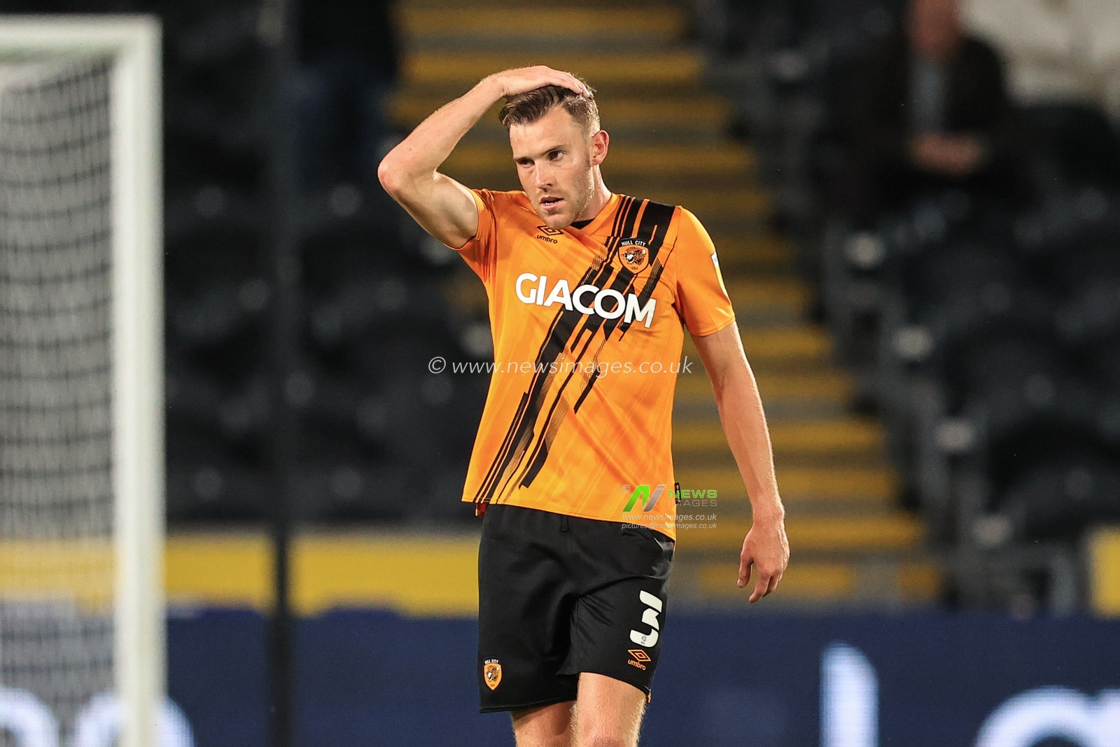 Callum Elder #3 of Hull City during the game