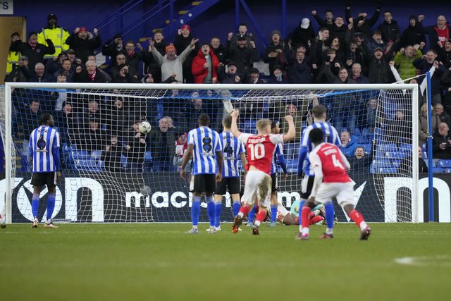 Emirates FA Cup Fourth Round Sheffield Wednesday v Fleetwood Town