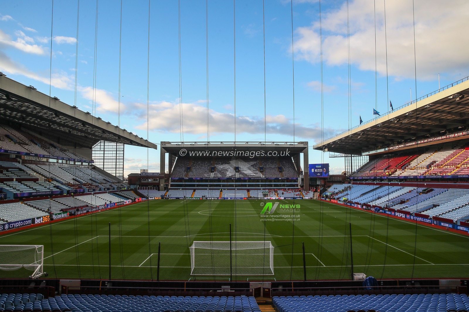 A general view inside of Villa Park, home of Aston Villa ahead of the UEFA Champions League, League Stage Aston Villa vs Bologna at Villa Park, Birmingham, United Kingdom, 22nd October 2024

(Photo by Gareth Evans/News Images)
