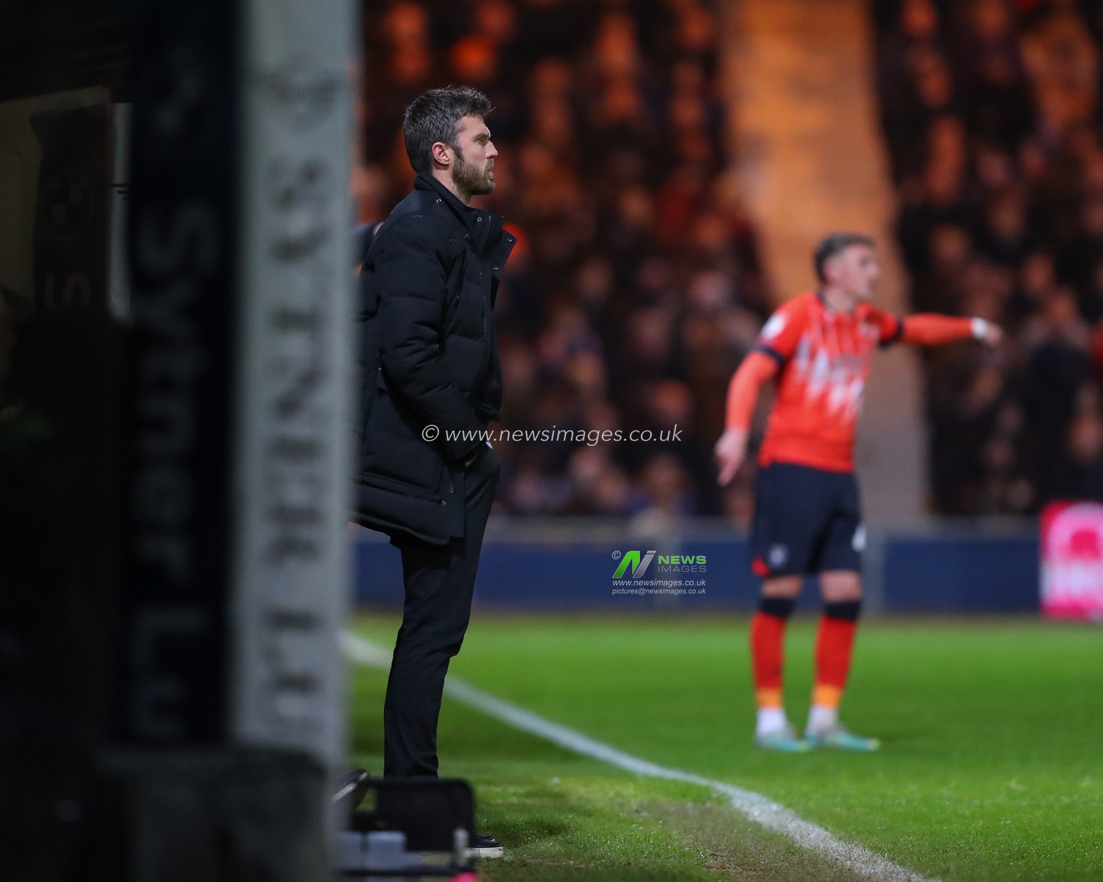 Michael Carrick Manager of Middlesbrough during the Sky Bet Championship match Luton Town vs Middlesbrough at Kenilworth Road, Luton, United Kingdom, 24th April 2023

(Photo by Gareth Evans/News Images)