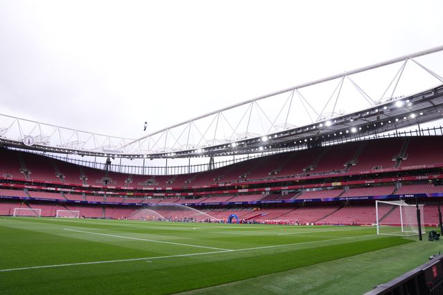 General view of the arsenal stadium ahead of the UEFA Champions League Quarter Finals match Arsenal vs Sporting CP at Arsenal stadium, London, United Kingdom on 15 April 2026

(Photo by Harvey Murphy/News Images)