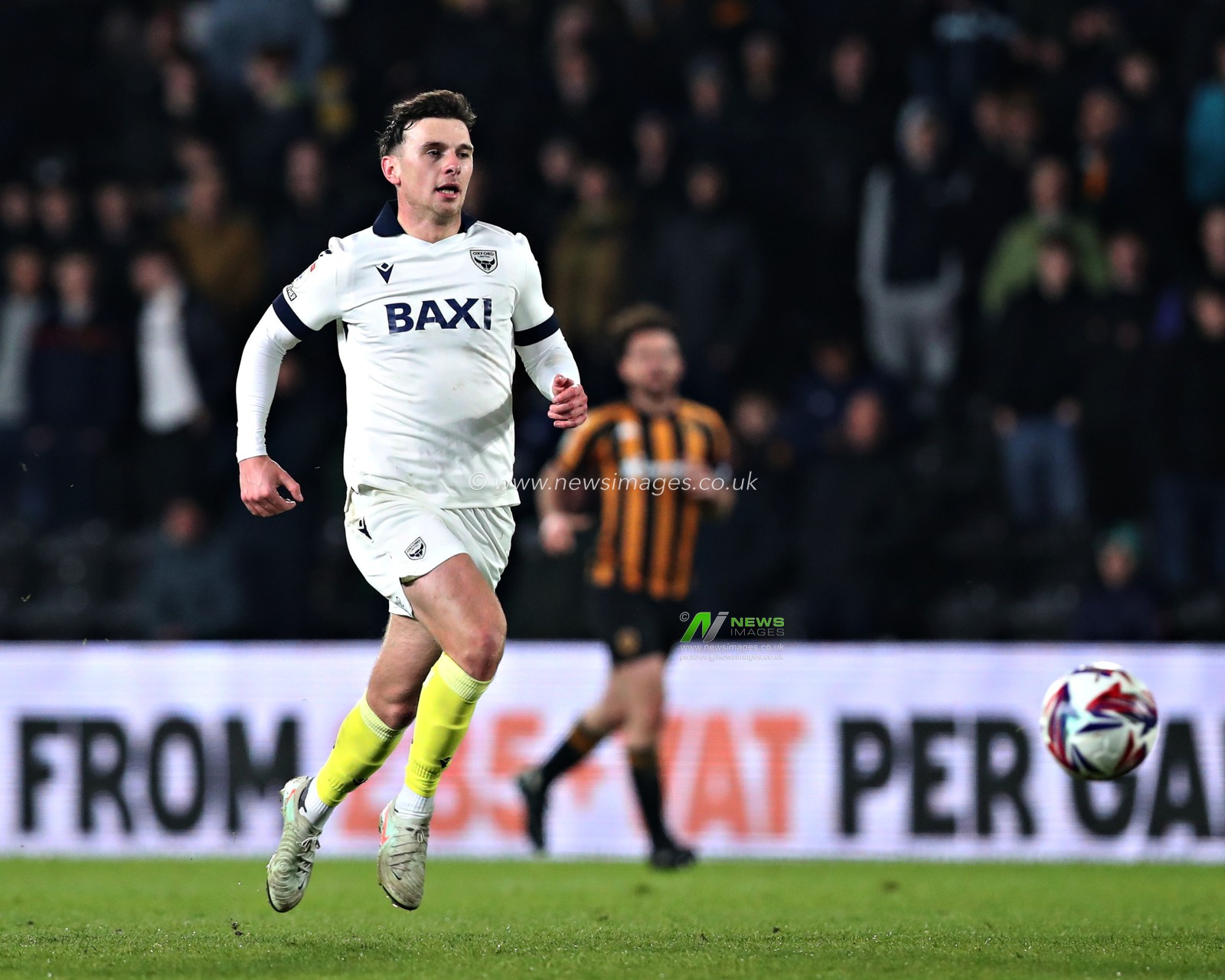 Mark Harris of Oxford United during the Sky Bet Championship match Hull City vs Oxford United at MKM Stadium, Hull, United Kingdom, 12th March 2025

(Photo by Sam Eaden/News Images)